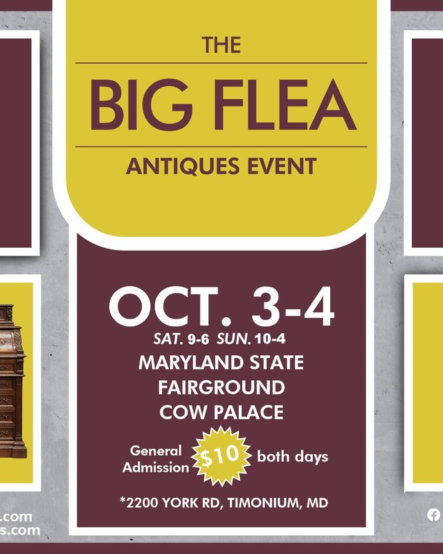 Image for The BIG FLEA Maryland Antiques Event