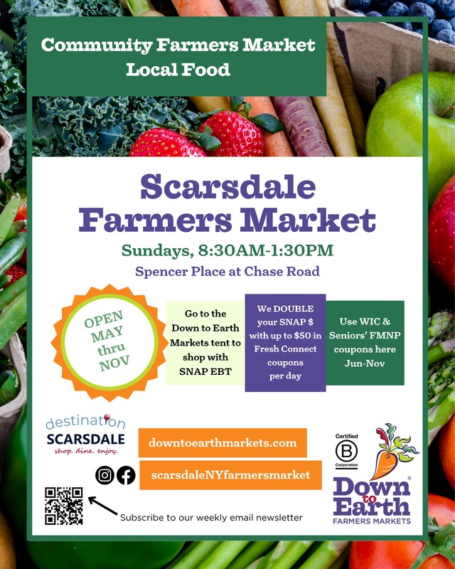 Image for Down to Earth Scarsdale Farmers Market