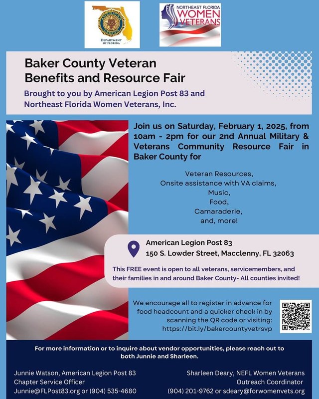 Image for Baker County Veteran Benefits & Resource Fest