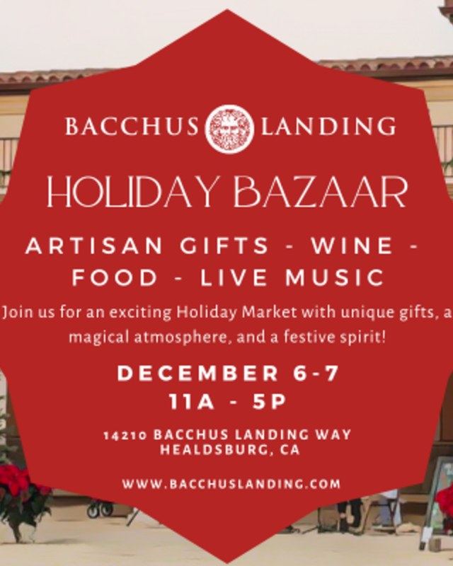 Image for Holiday Bazaar at Bacchus Landing