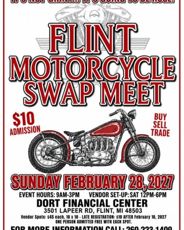 Image for Flint Motorcycle Swap Meet 2027