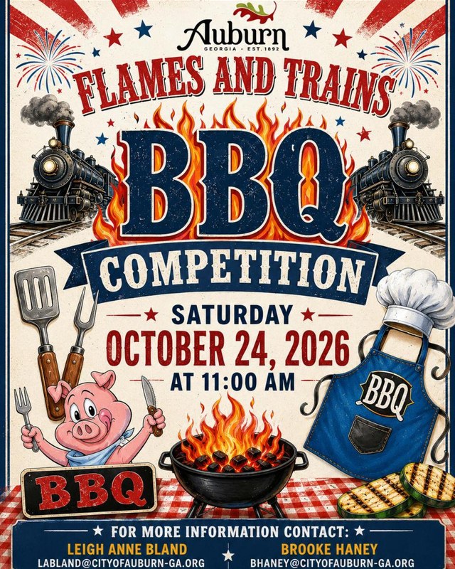 Image for 2026 Train and Flames BBQ Competition