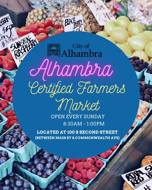 Image for Alhambra Certified Farmers Market