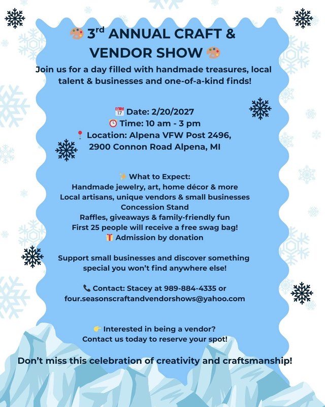 Image for 3rd Annual Ice Festival Craft & Vendor Show