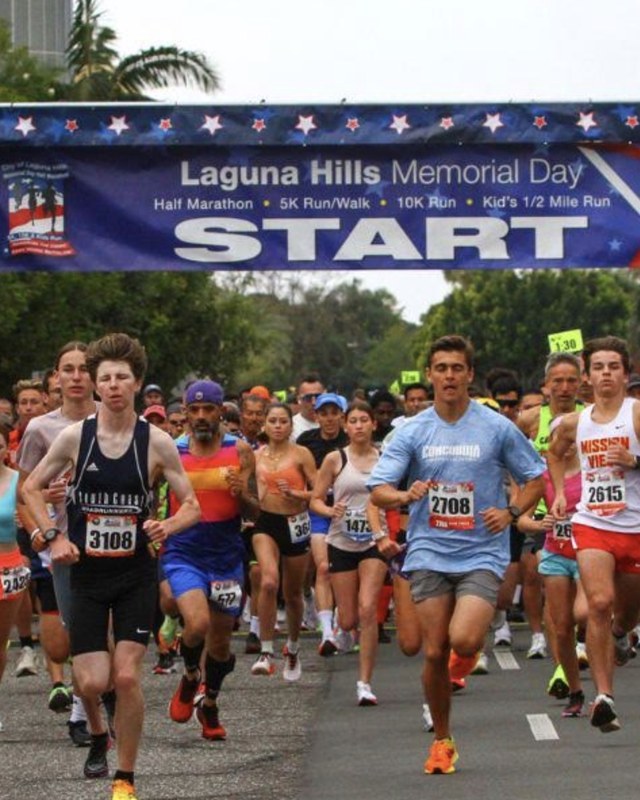 Image for Laguna Hills Memorial Day Half Marathon, 5K & 10K
