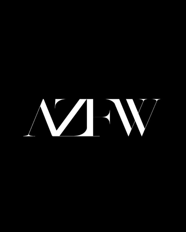 Arizona Fashion Week AZFW logo in white on a black background.