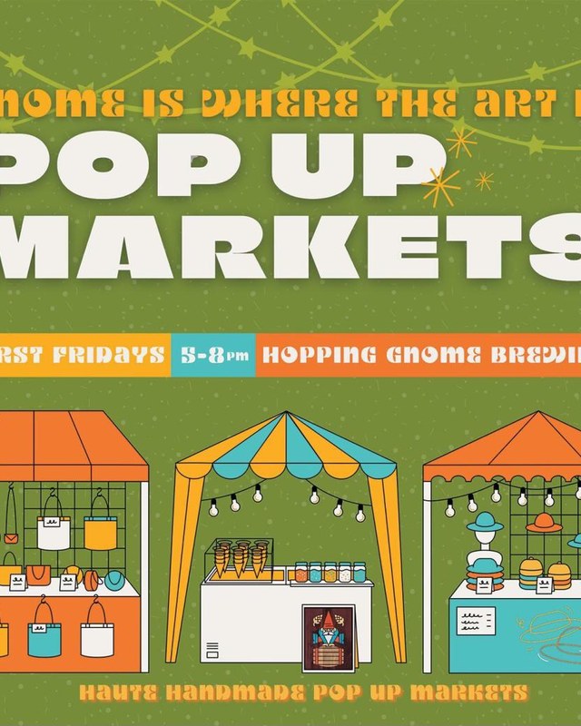 Image for First Friday Pop Ups + *MORE at Hopping Gnome Brewing