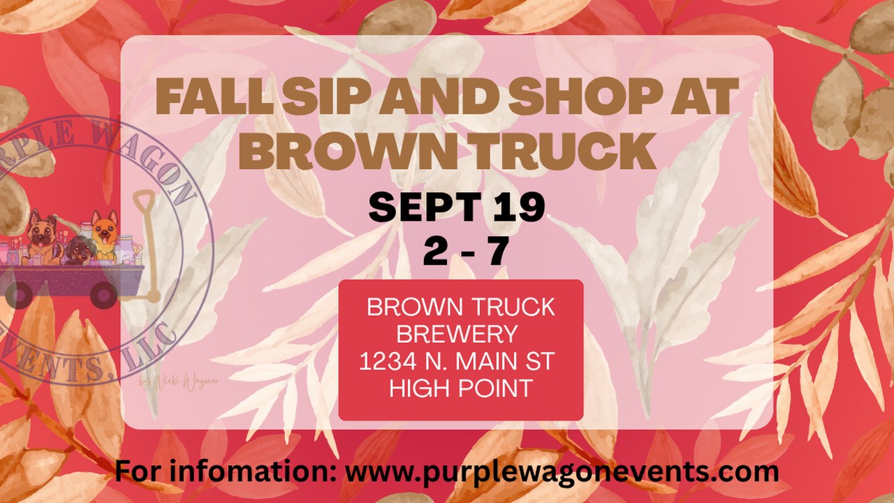 Image for 2026 High Point Fall Sip and Shop