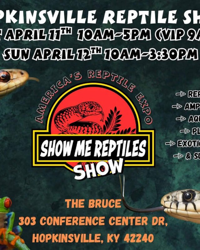 Image for Hopkinsville Kentucky Reptile Show (Show Me Reptile Show & Exotic Pet Expo)