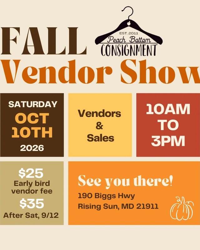 Image for PBC Fall Vendor Show 2026