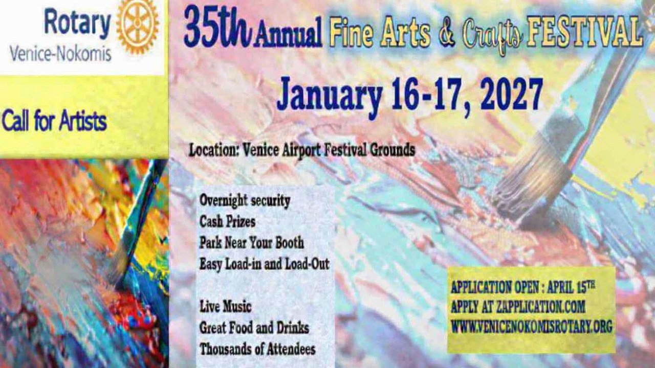 Image for Venice-Nokomis Rotary Art Festival 2027 - 35th Annual