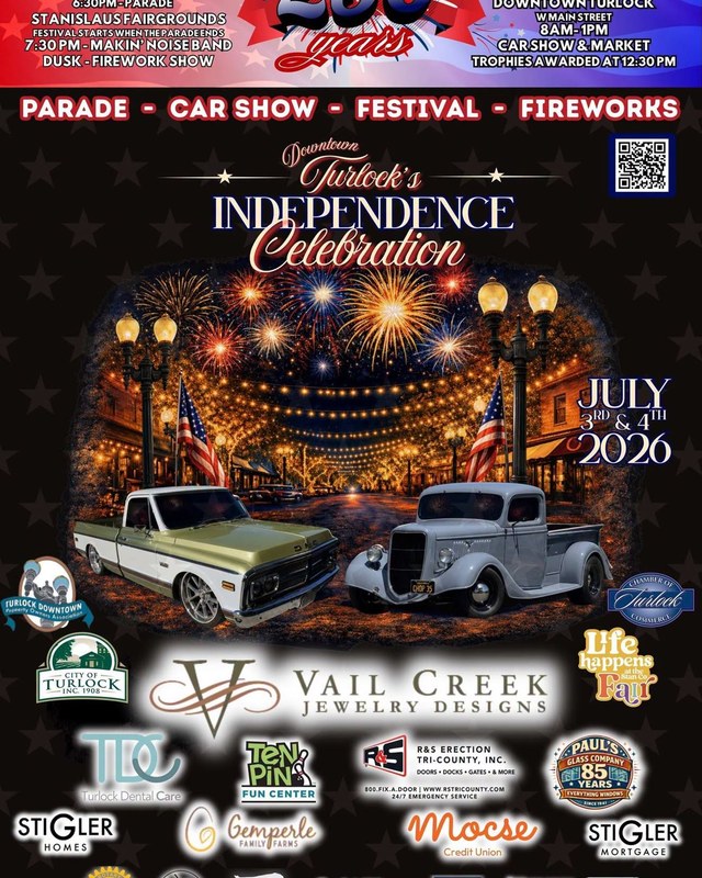 Image for Turlock's Independence Day Festival & Fireworks Show