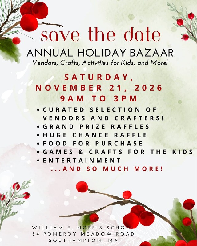 Image for William E. Norris Holiday Bazaar 2026