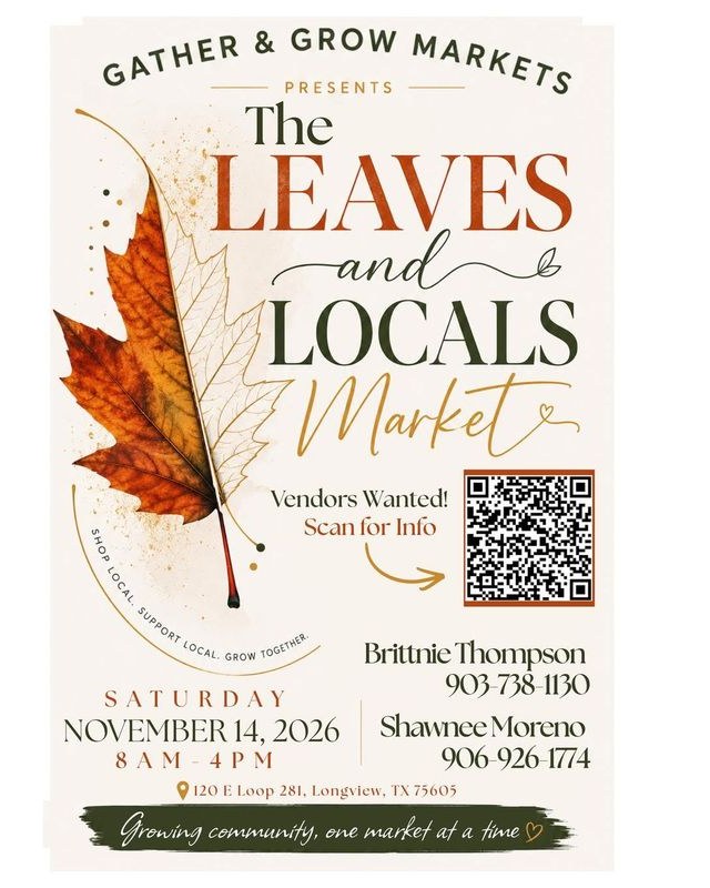 Image for The Leaves & Locals Market Hosted By Gather & Grow Markets