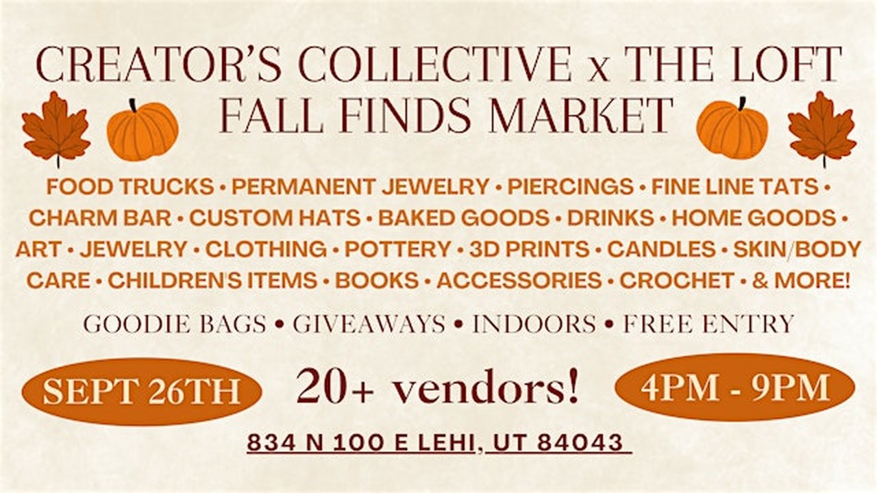 Image for Creator's Collective x The Loft Studio Fall Finds Market