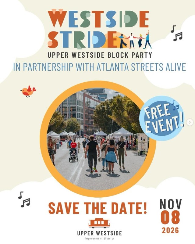 Image for Westside Stride / Atlanta Streets Alive Artist & Maker's Market 2026