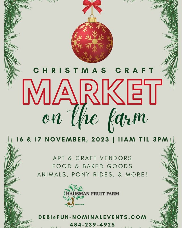 Image for Christmas Craft Market on the Farm