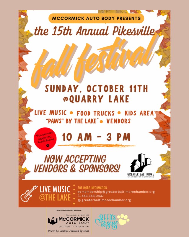 Image for 15th Annual Pikesville Fall Festival