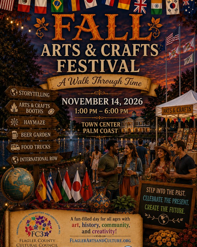 Image for Flagler County Cultural Council: Arts & Crafts Festival