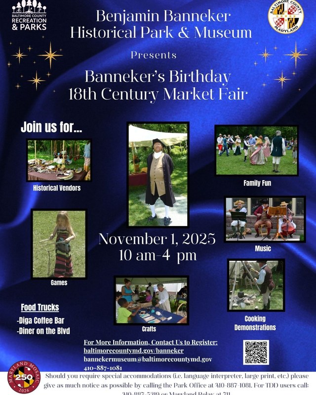 Image for Benjamin Banneker's Birthday Market Fair