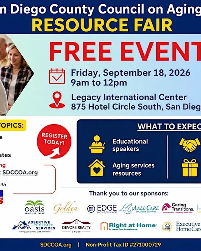 Image for San Diego County Council on Aging Annual Resource Fair