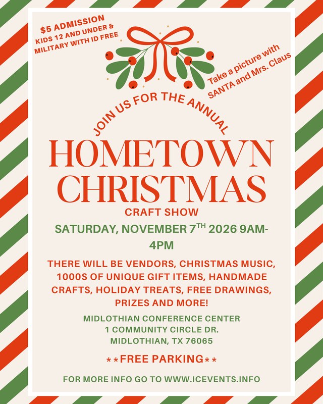 Image for 10th Annual Hometown Christmas Craft Show