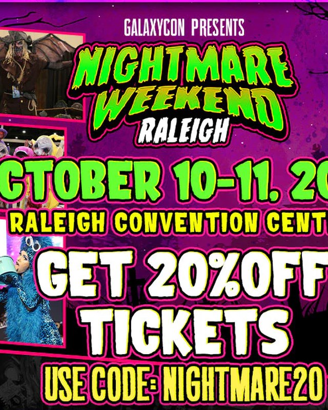Image for Nightmare Weekend Raleigh 2026