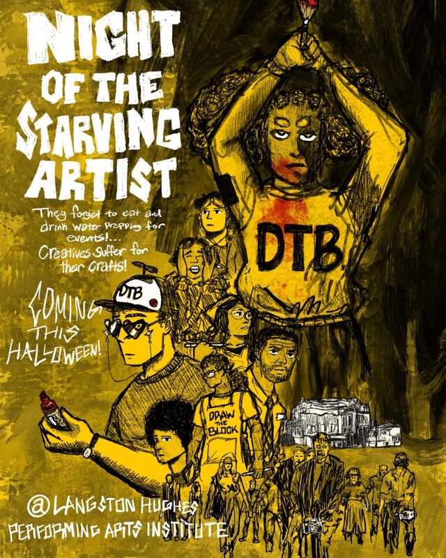 Image for Draw The Block Market- Night of The Starving Artists