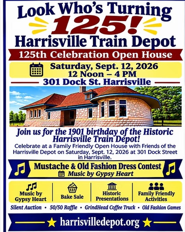 Image for 125th Open House — Historic Harrisville Train Depot