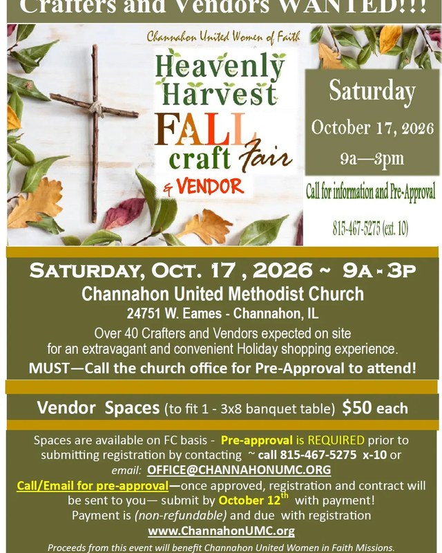 Image for Craft & Vendor Fair - Crafters & Vendors Wanted