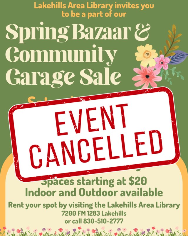 Image for Spring Bazaar & Community Garage Sale