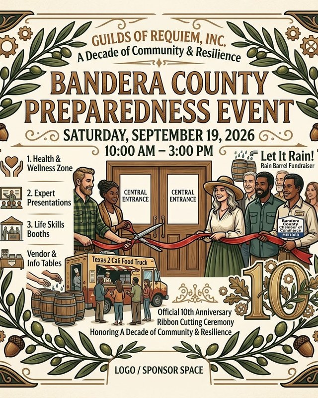 Image for Bandera County Preparedness Event