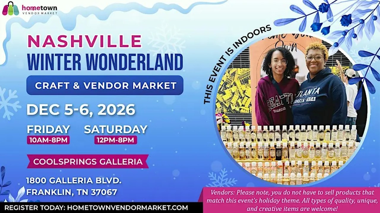 Image for Nashville Winter Wonderland Craft & Vendor Market