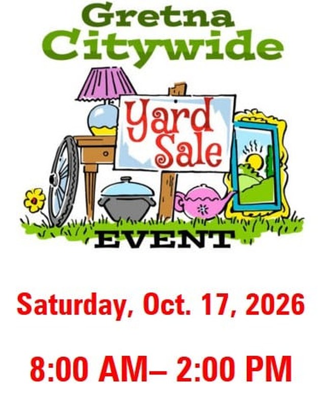 Image for Gretna Citywide Yard Sale