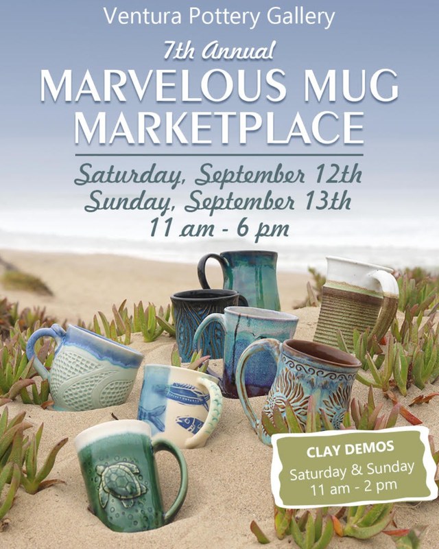 Image for 7th Annual Marvelous Mug Marketplace at Ventura Pottery Gallery