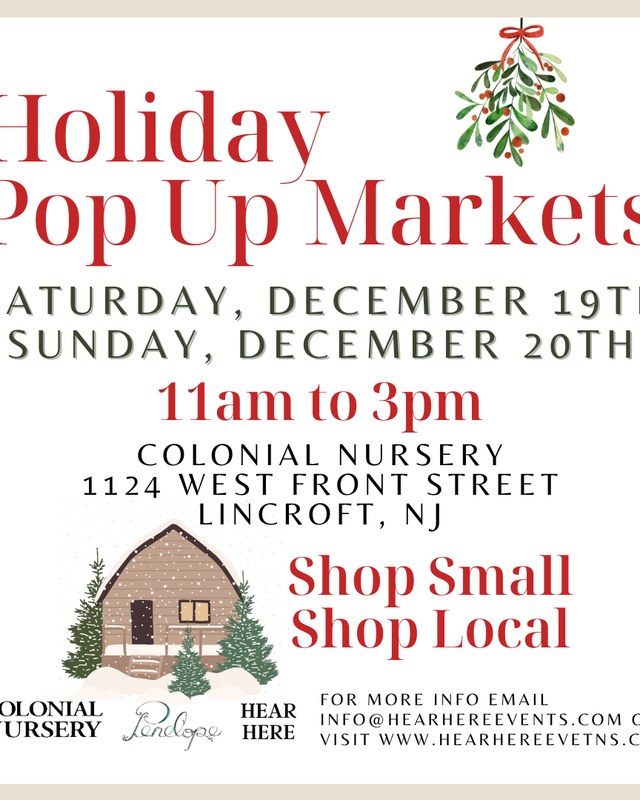 Image for Holiday Markets at Colonial Nursery