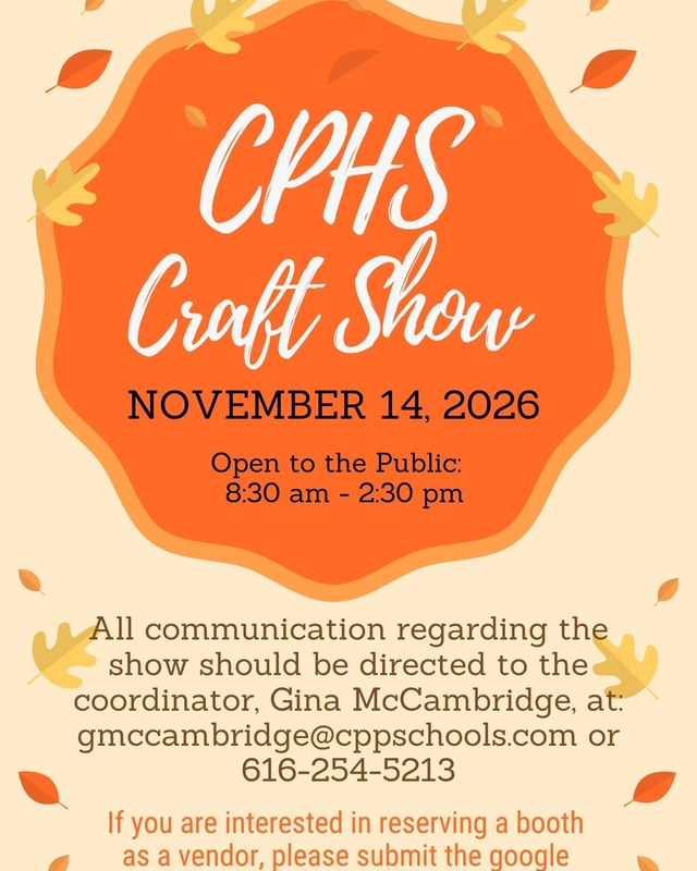 Image for Comstock Park High School Craft Show (CPHS Craft Show)