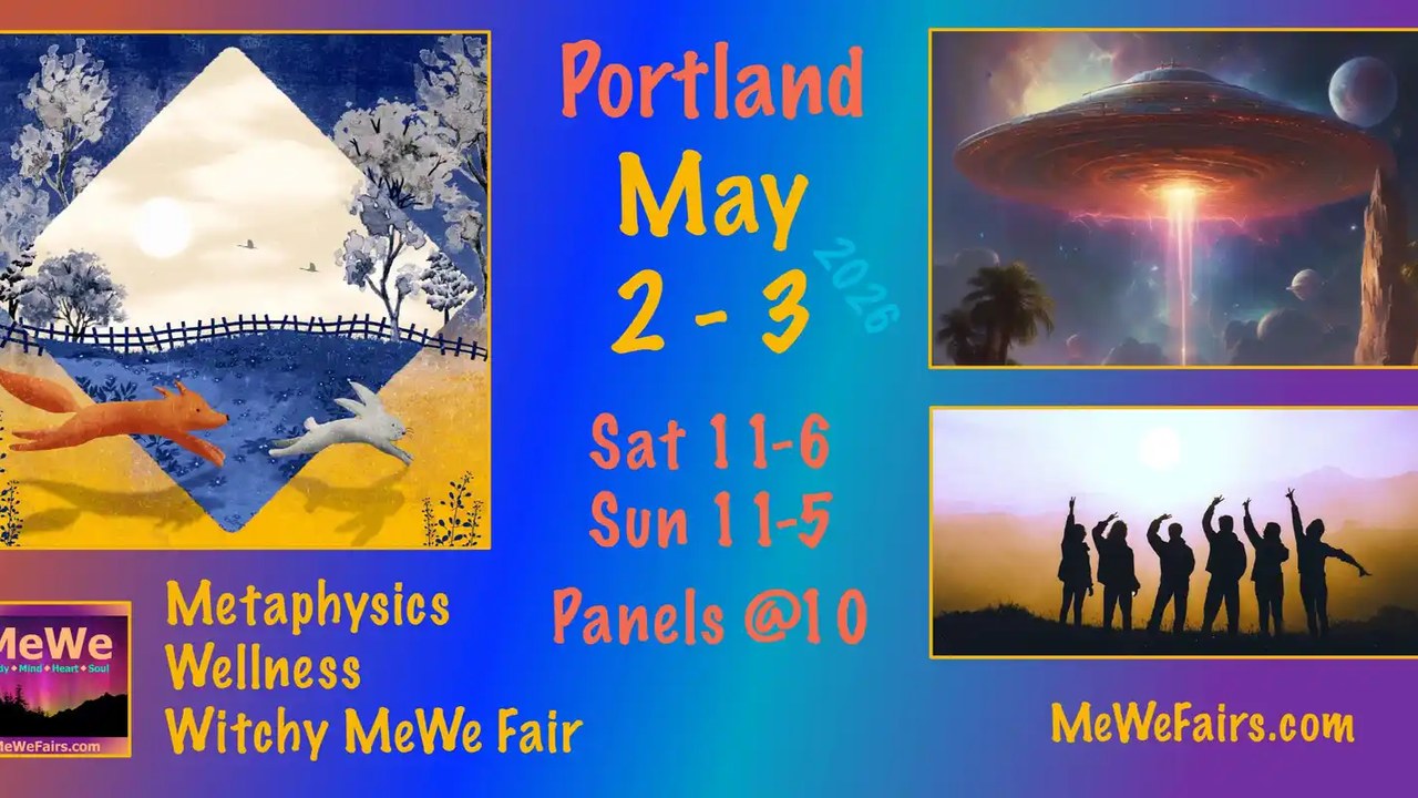 Image for Metaphysics Wellness Witchy MeWe Fair in Portland