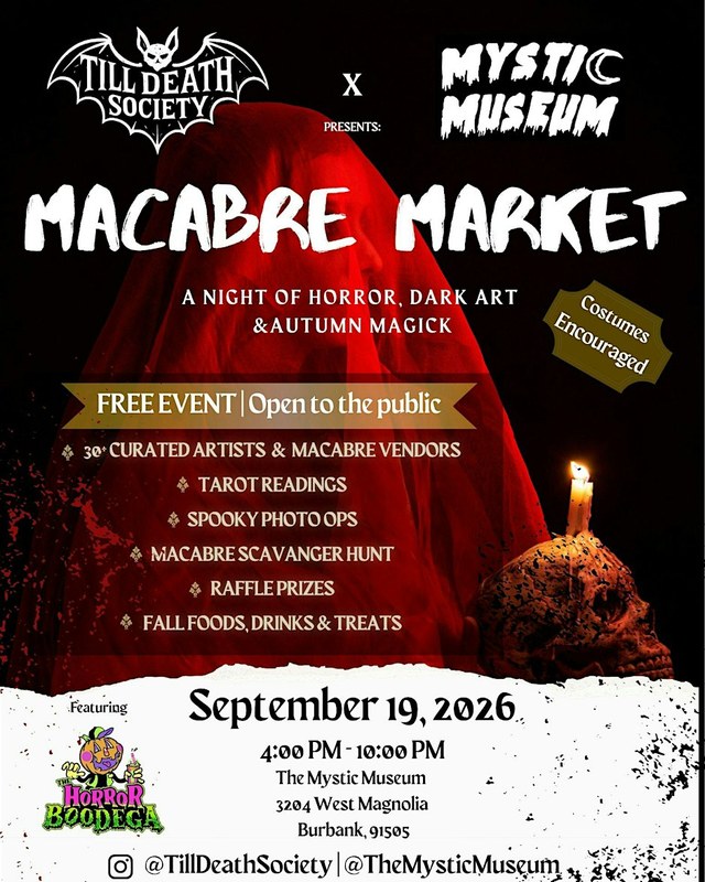 Image for Macabre Market at Mystic Museum