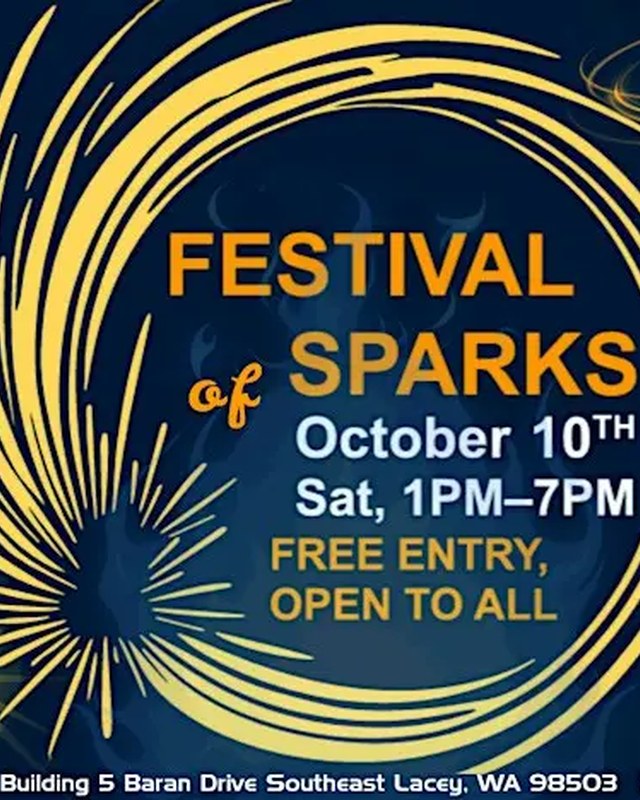 Image for Festival of Sparks! at Lacey MakerSpace