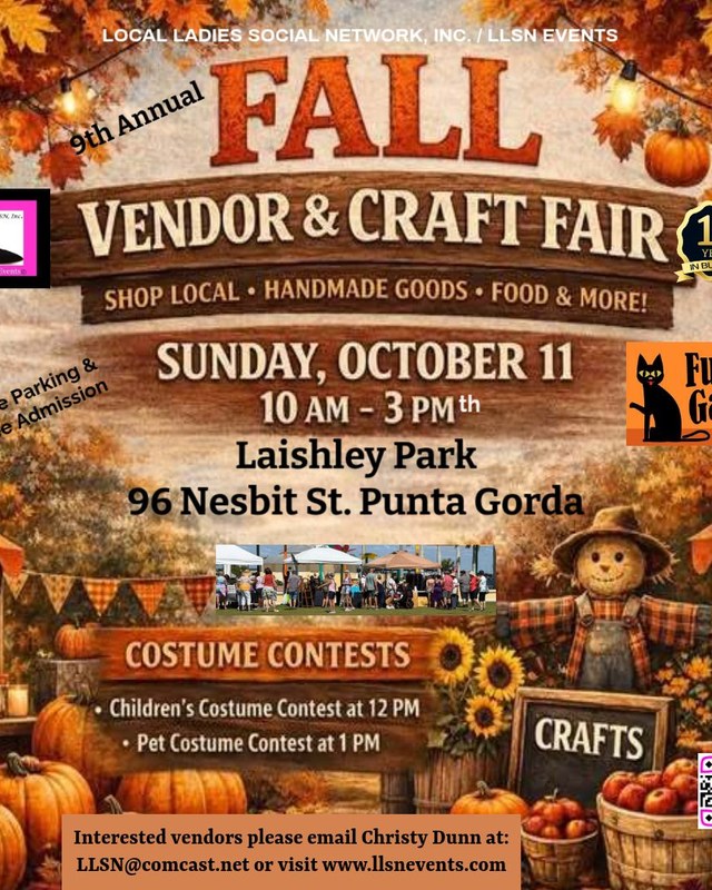 Image for Fall Arts & Craft Fair at Laishley Park Fall Fest (9th Annual)