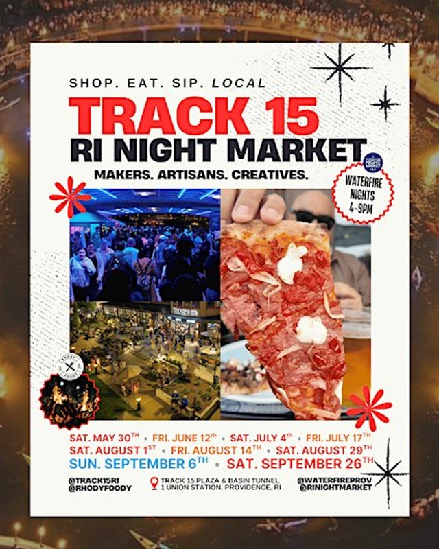 Image for Track 15 x WaterFire x RI Night Market