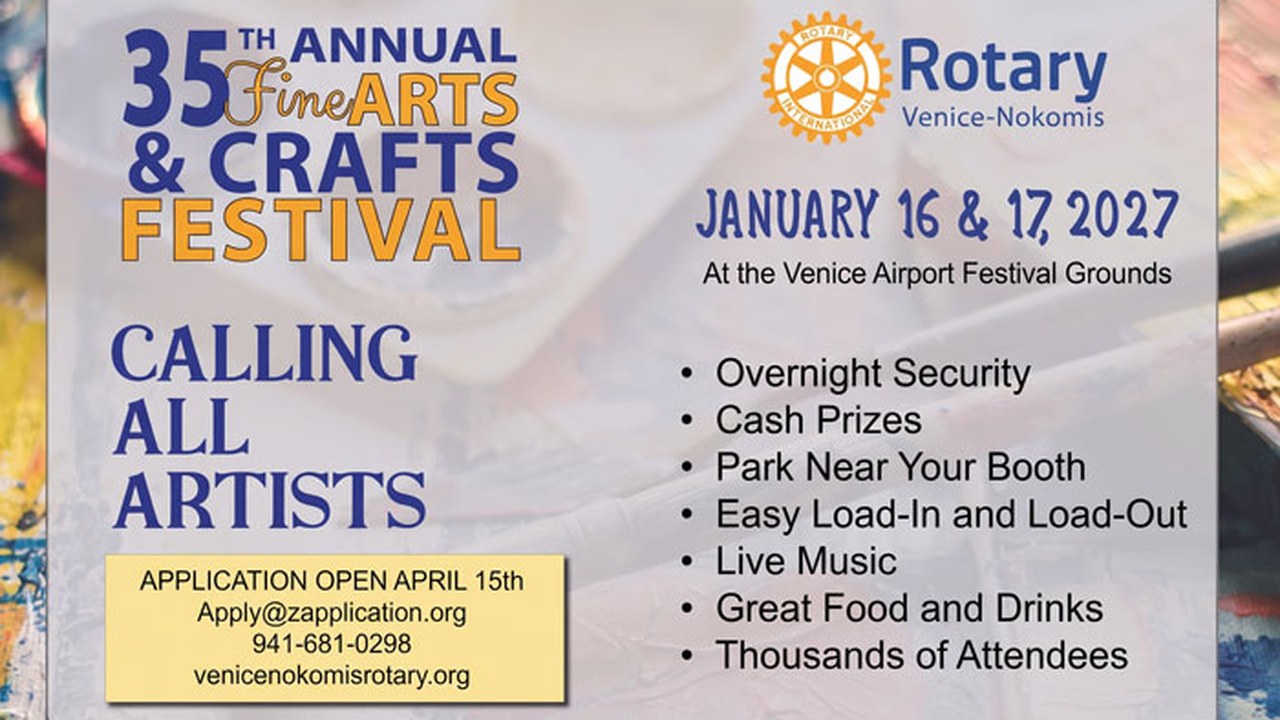 Image for Venice-Nokomis Rotary Fine Arts & Crafts Festival