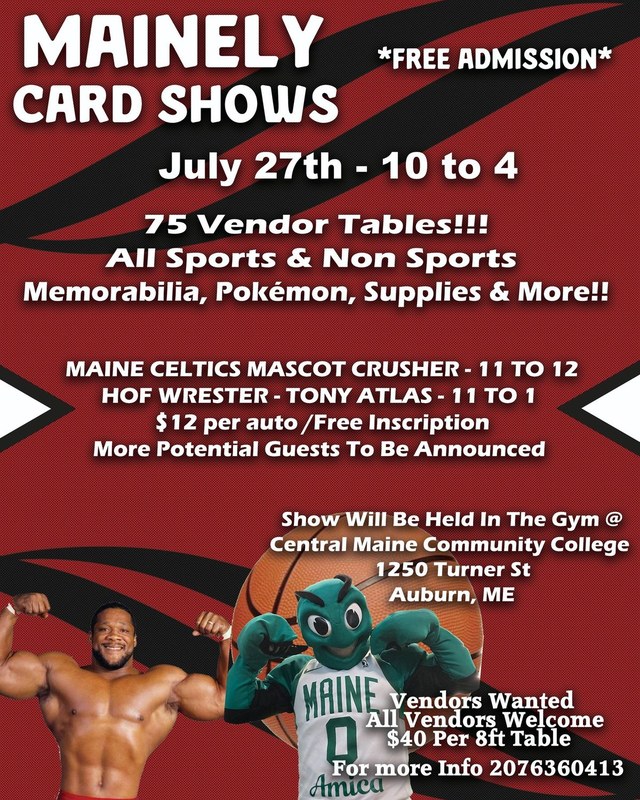 Image for Mainely Card Show, Cards & Collectables
