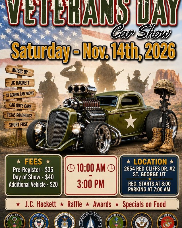 Image for Veterans Day Car Show