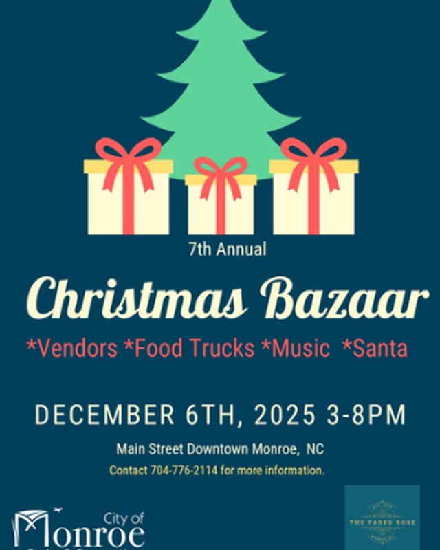 Image for Monroe Christmas Bazaar & Tree Lighting