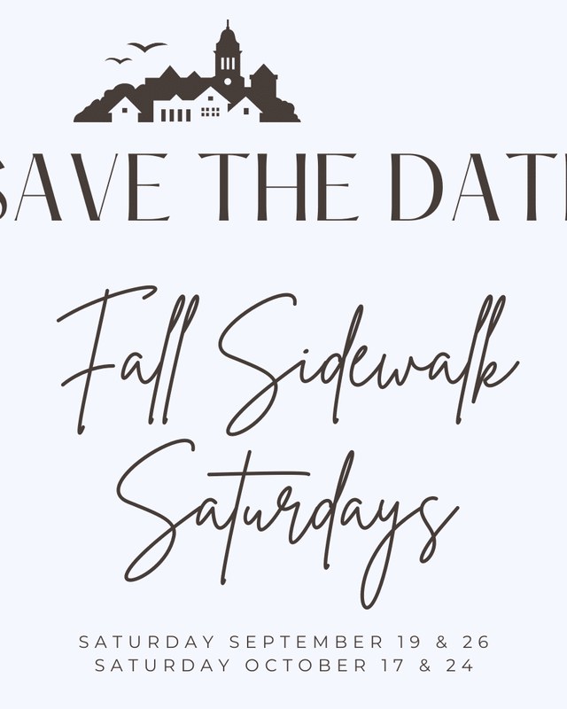 Image for Fall Sidewalk Saturdays at Mashpee Commons