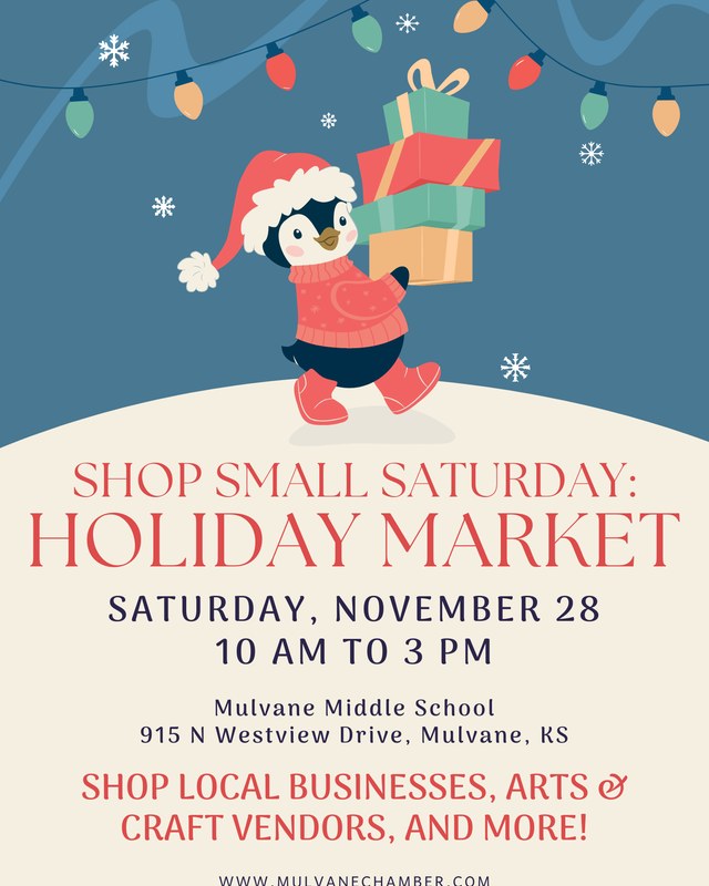 Image for Mulvane Shop Small Saturday: Holiday Market