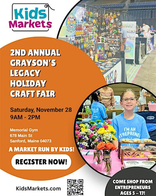 Image for Kids Markets at the 2nd Annual Grayson's Legacy Holiday Craft Fair