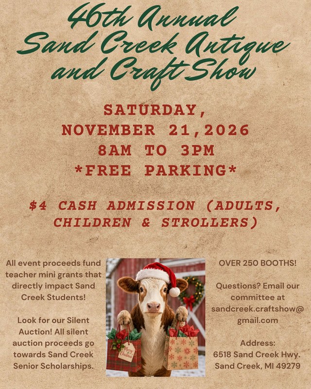 Image for Sand Creek Antique and Craft Show